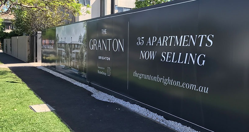 One Fell Swoop - The Granton signage
