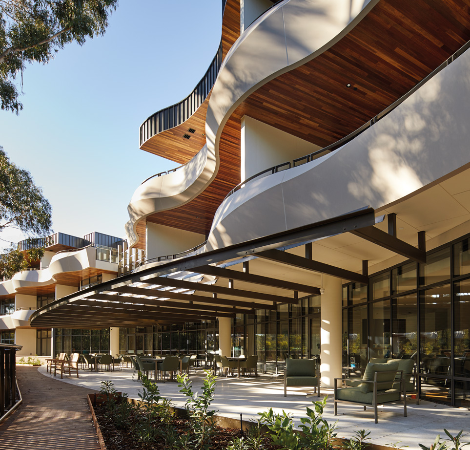 Sophisticated assisted living community located in leafy surrounds in Melbourne’s blue-chip east