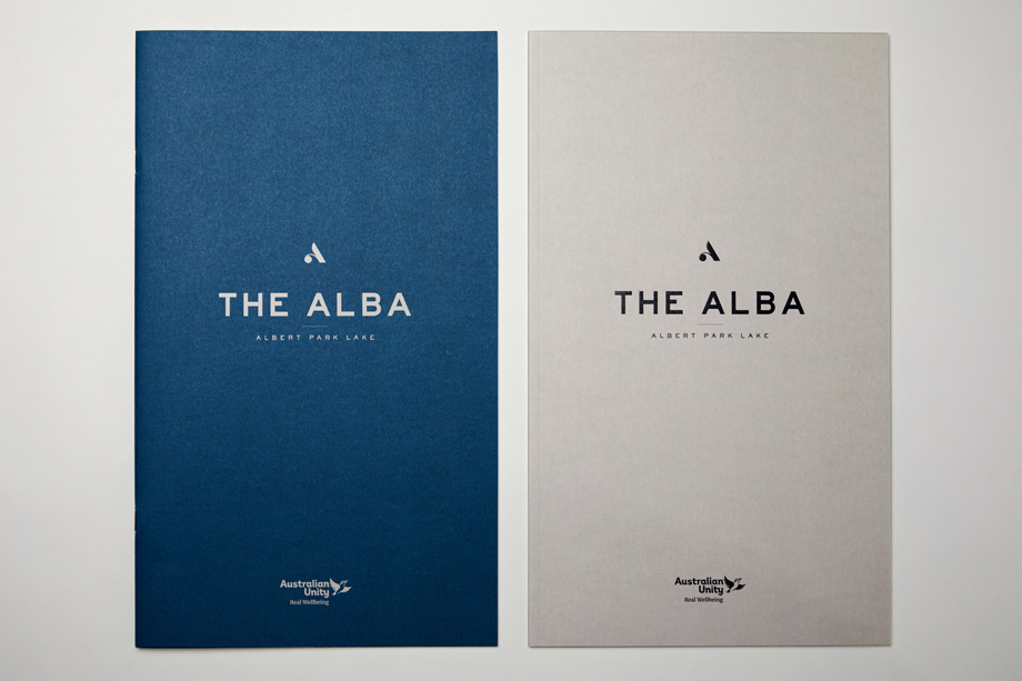 One Fell Swoop - Case Study - The Alba brochure covers