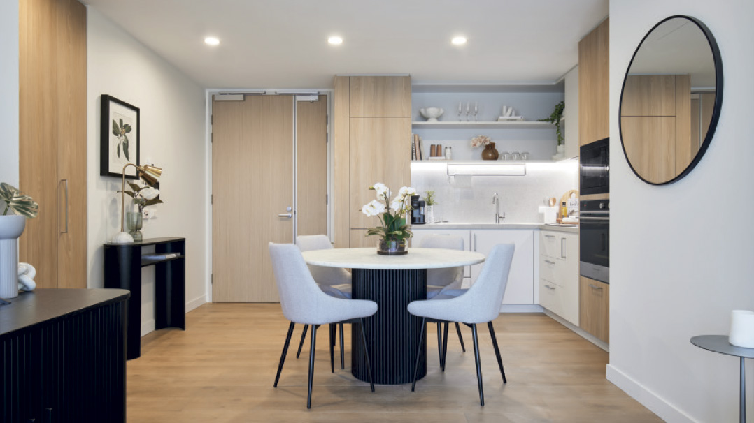 One Fell Swoop - Case Study - The Alba apartment kitchen