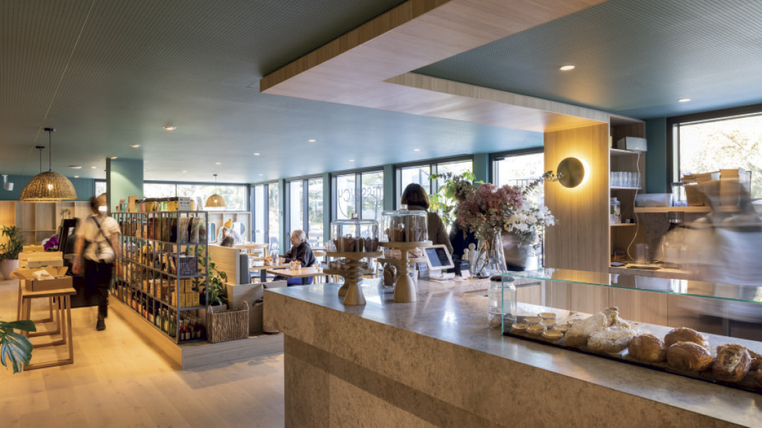 One Fell Swoop - Case Study - Pavilions Blackburn Lake Miss Lucy's cafe interior