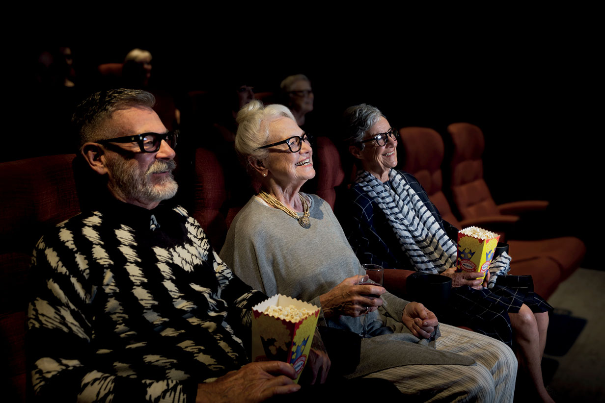 One Fell Swoop - senior people in cinema