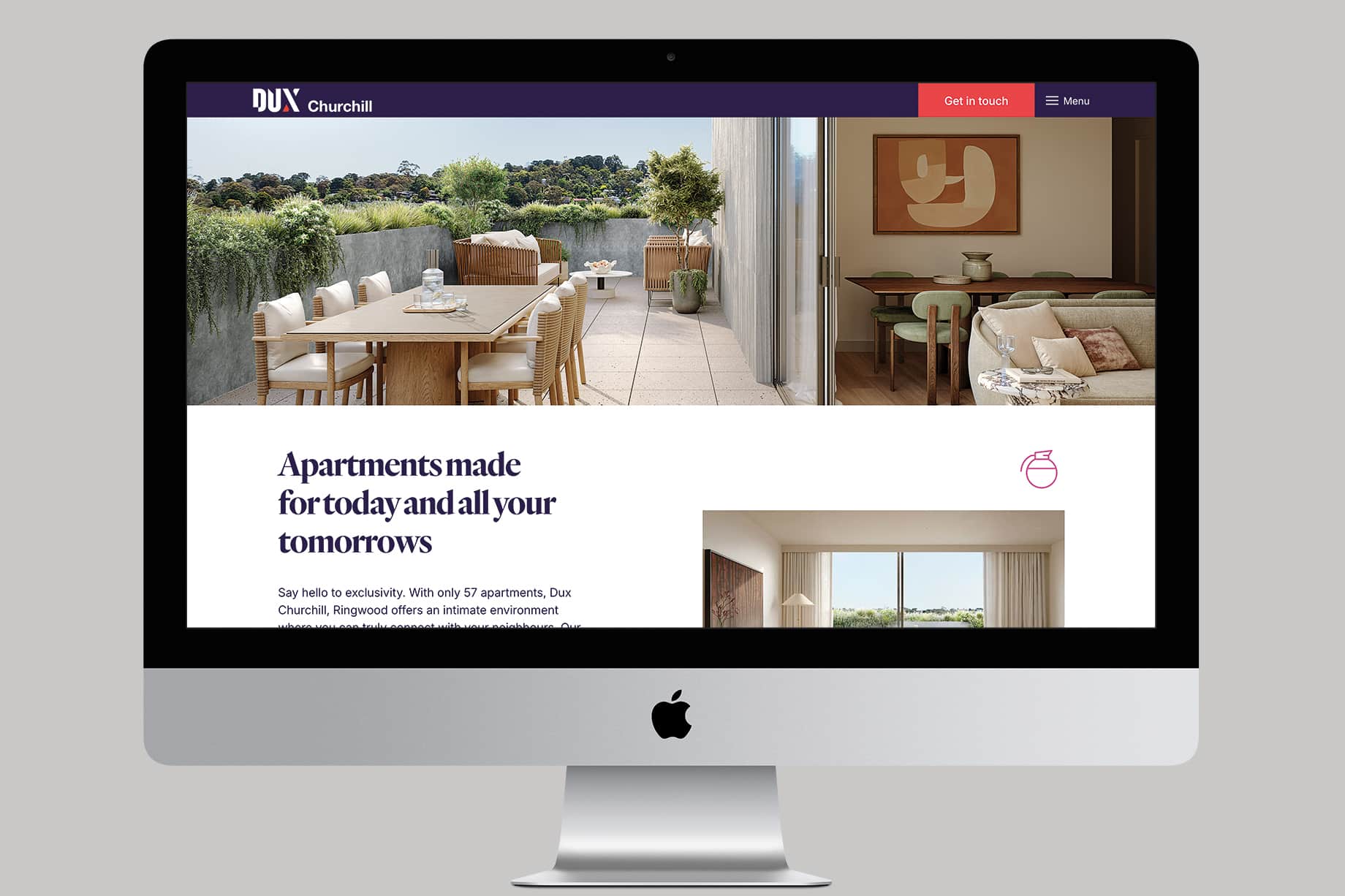 DUX Churchill – Website