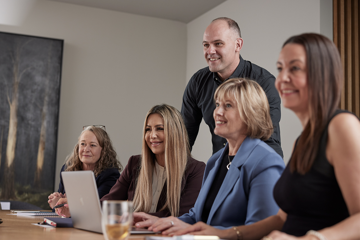 One Fell Swoop - Tim and sales managers