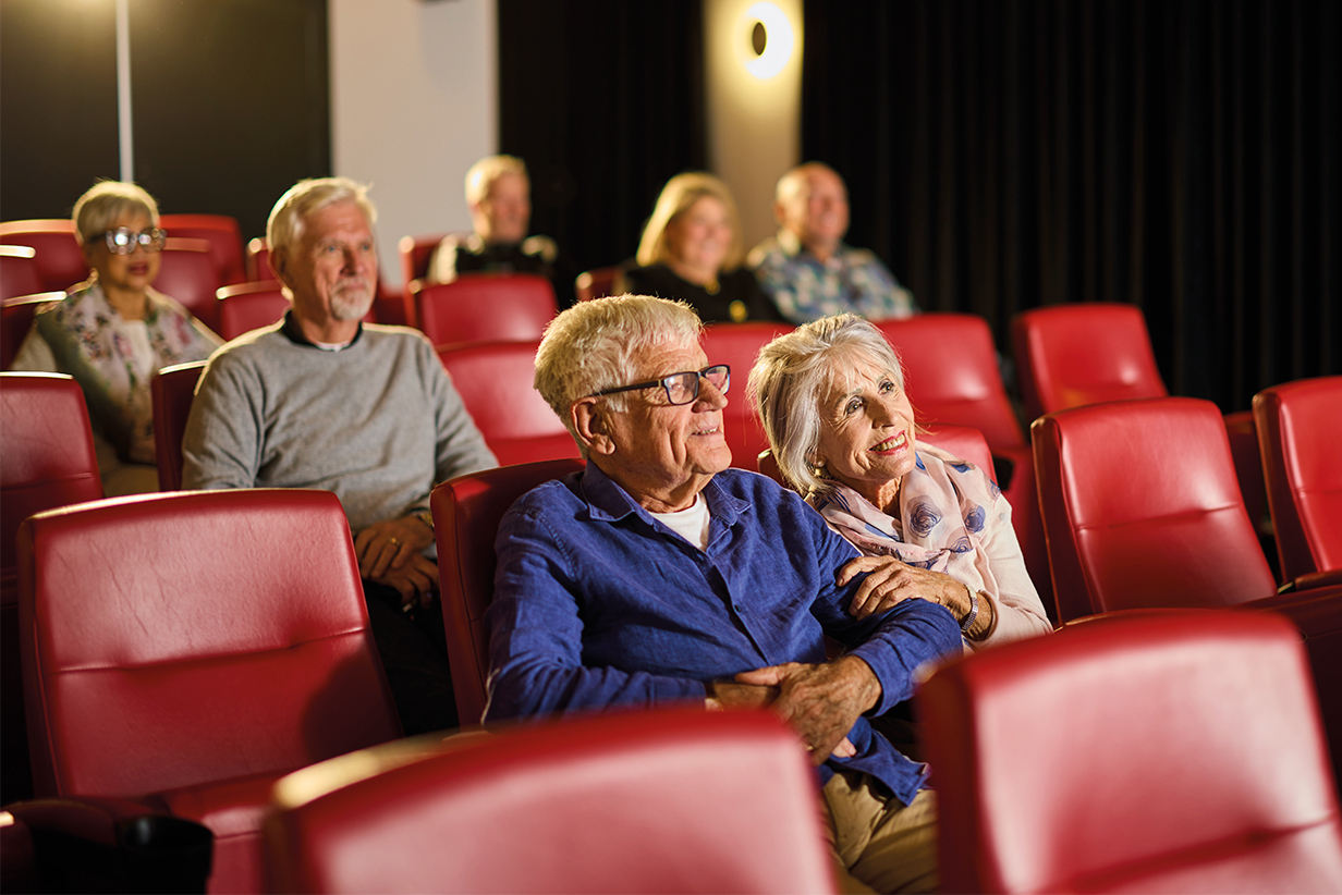 One Fell Swoop - senior people in cinema