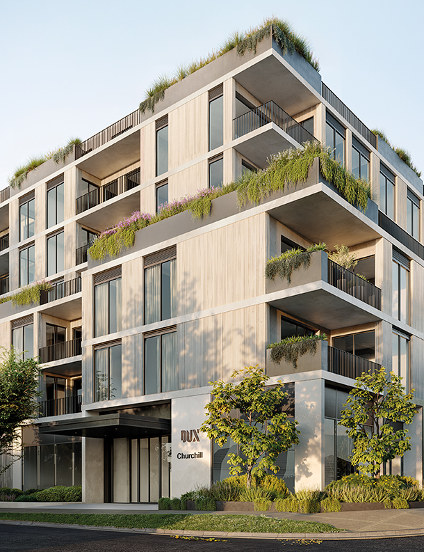One Fell Swoop - image of DUX Churchill facade